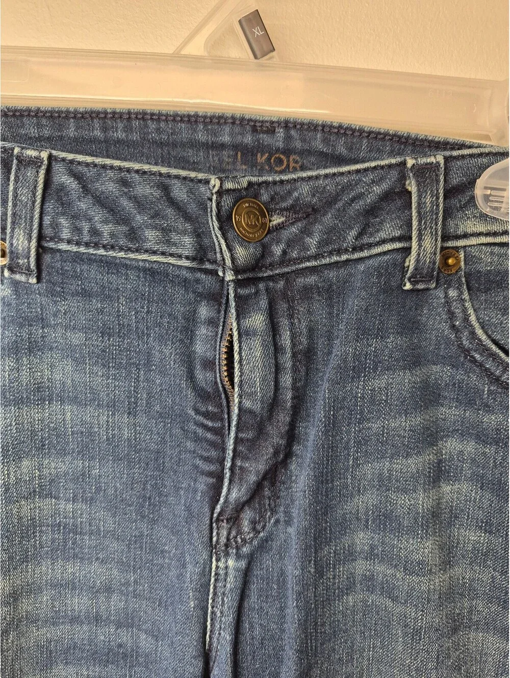 Michael Kors Women's Blue Denim Jeans Slim Fit Size 6 B373